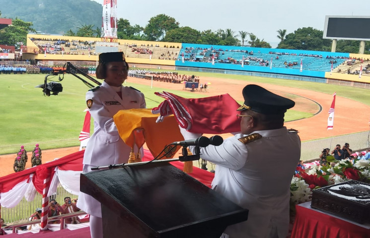 Pesan Gubernur di HUT Kemerdekaan, Wujudkan SDM Unggul Papua